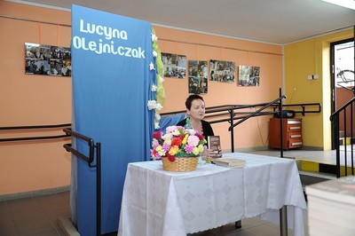 Spotkania autorskie - Lucyna Olejniczak
