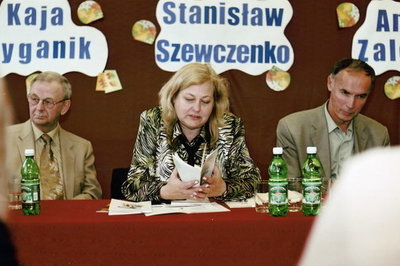 Spotkania autorskie - Marek Wawrzkiewicz Anna Zalewska i Stanisław Szewczenko